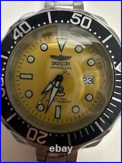 Invicta Grand diver Automatic Men's Yellow Watch