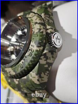 Invicta HYDROMAX 1000m HYDROPLATED Camo GMT Pro Diver mens watch