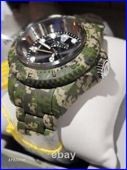 Invicta HYDROMAX 1000m HYDROPLATED Camo GMT Pro Diver mens watch