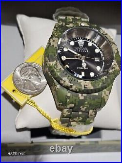 Invicta HYDROMAX 1000m HYDROPLATED Camo GMT Pro Diver mens watch