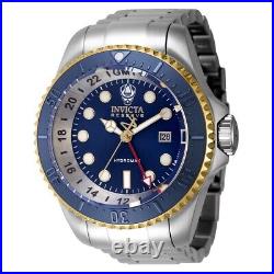 Invicta Hydromax Blue Dial Stainless Steel Men's Watch 45474