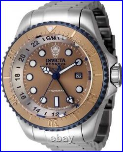 Invicta Hydromax Brown Dial Stainless Steel Men's Watch 45476