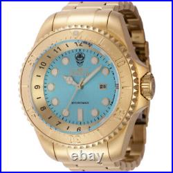 Invicta Hydromax Quartz Date Blue Dial Men's Watch 37594