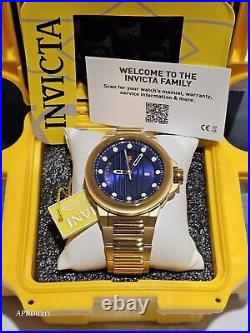 Invicta IMPERIOUS- JAILBREAK Gold Plated Swiss Ronda 515 mens watch