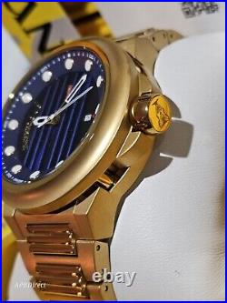 Invicta IMPERIOUS- JAILBREAK Gold Plated Swiss Ronda 515 mens watch