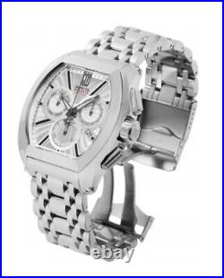 Invicta- JASON TAYLOR Limited Edition Swiss High Polished Silver mens watch