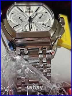 Invicta- JASON TAYLOR Limited Edition Swiss High Polished Silver mens watch