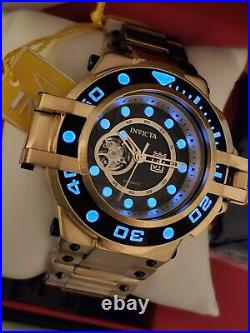 Invicta Jason Taylor 54mm Diver with Cage Open heart Automatic mens watch