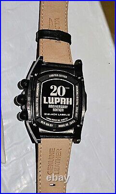 Invicta Lupah BLACK LABEL 20th Anniversary Ed BLACK LABEL mens watch