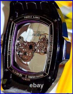 Invicta Lupah GHOST Purple Label Limited Edition mens watch