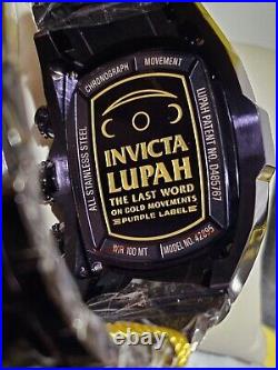 Invicta Lupah REVOLUTION Purple Label Swiss Chronograph mens watch