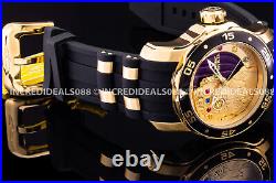 Invicta MARVEL THANOS Purple Gold Dial Black Strap Men Ltd Ed 48mm Watch