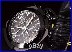 Invicta Man-of-War Coalition Force 53mm COMBAT ALL BLACK Swiss Chronograph Watch
