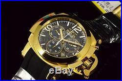 Invicta Man-of-War Coalition Force Men's 53mm Swiss Chronograph Gold Tone Watch