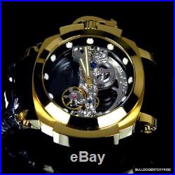 Invicta Man of War Coalition Forces Ghost Bridge Automatic Gold Plated Watch New