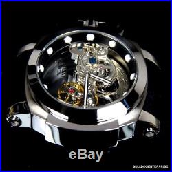 Invicta Man of War Coalition Forces Ghost Bridge Automatic Silver Tone Watch New