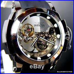 Invicta Man of War Coalition Forces Ghost Bridge Automatic Silver Tone Watch New