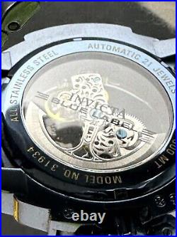 Invicta Man of War Ghost Bridge Blue Label Skeletonized Automatic 54mm Watch