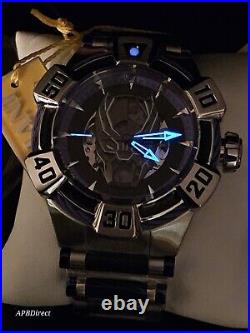 Invicta Marvel Black Panther Limited ED BOLT #344 AUTOMATIC mens watch