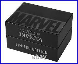 Invicta Marvel IRON MAN 52mm Subaqua Carbon Limited Ed Quartz Red & GOLD Watch