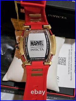 Invicta Marvel IRON MAN Diablo Limited Edition Chronograph mens watch