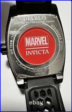 Invicta Marvel Iron Man 42mm Automatic Watch Limited Edition Black 132/3000