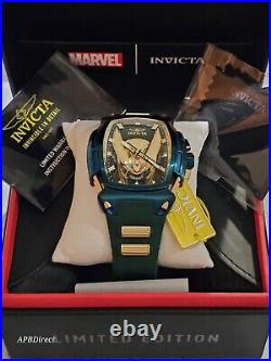 Invicta Marvel LOKI #67 Diablo Limited Edition Chronograph mens watch