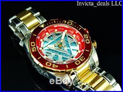 Invicta Marvel Men's 48mm IRON MAN Chrono Limited Edition Gold Two Tone SS Watch