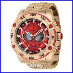 Invicta Marvel Spiderman Men's Watch 52mm, Gold (41256)
