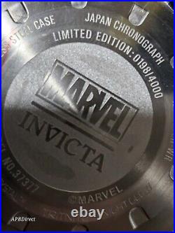 Invicta Marvel WOLVERINE Limited Edition Chronograph X-Men mens watch