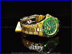 Invicta Men 40mm Original PRO DIVER SUB MARINER Coin Bezel Quartz Green GT Watch