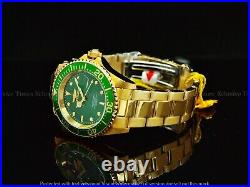 Invicta Men 40mm Original PRO DIVER SUB MARINER Coin Bezel Quartz Green GT Watch