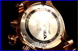 Invicta Men 46MM Venom Swiss Movt Chrono 18K Rose Gold Plated High Polish Watch