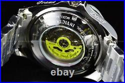 Invicta Men 47mm Grand Diver Automatic Lime Green Dial NH35 24 Jewels SS Watch