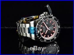 Invicta Men 48mm MidNight Black Grand Diver Automatic 24J Nh35 SS Bracelet Watch