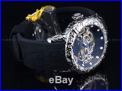 Invicta Men 50mm Empire Dragon Sapphire Crystal Automatic Skeleton Dial SS Watch