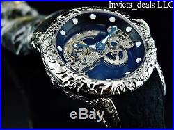 Invicta Men 50mm Empire Dragon Sapphire Crystl Automatic Skeletonized Dial Watch