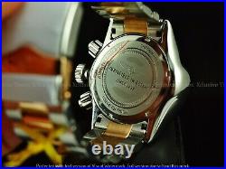 Invicta Men 50mm Pro Diver Ronda Z60 Chronograph Blue Dial TT SS Bracelet Watch