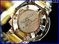 Invicta Men 50mm Subaqua Noma III Swiss Chronograph Blue Dial 18K GP 2Tone Watch