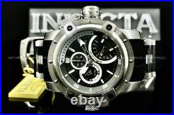 Invicta Men 52MM COALITION FORCES Multi Function RETROGRADE DAY Black Dial Watch