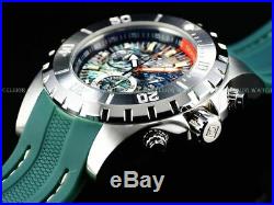 Invicta Men 52mm Pro Diver OCEAN MASTER LE Swiss Chrono Abalone Dial Strap Watch