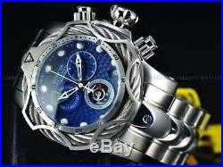 Invicta Men 52mm Reserve VENOM Bolt Hybrid Cobalt Blue Swiss ETA Chrono SS Watch
