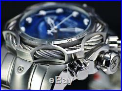Invicta Men 52mm Reserve VENOM Bolt Hybrid SL Lapis Blue Swiss ETA Chrono Watch