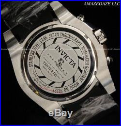 Invicta Men 52mm Speedway Viper Gen III Chronograph Black Dial Silver Tone Watch