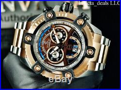 Invicta Men 63mm Reserve Grand ARSENAL Swiss Chronograph Rose Two Tone SS Watch