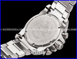 Invicta Men COALITION FORCES Grand Octane CHRONOGRAPH SILVER Bracelet 63mm Watch