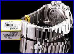 Invicta Men COALITION FORCES Grand Octane CHRONOGRAPH SILVER Bracelet 63mm Watch