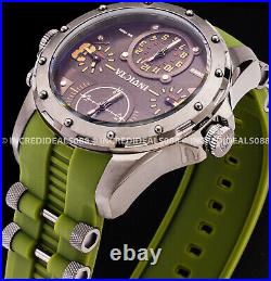 Invicta Men COALITION FORCES SPECIAL OPS Black Grey Green Strap 50mm Watch