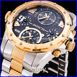 Invicta Men Coalition Forces Special Ops Chronograph Rose Gold Silver SS Watch