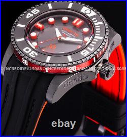 Invicta Men GRAND PRO DIVER GEN II AUTOMATIC RED BLACK Strap 47mm Stylish Watch
